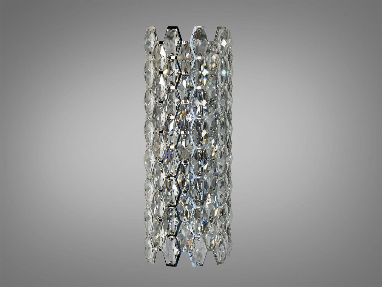 Бра Diasha 9136B420 хрусталь для гостиной Серебряный (9136-B420CH) - фото 1 Бра Diasha 9136B420 хрусталь для гостиной Серебряный (9136-B420CH) - фото 1