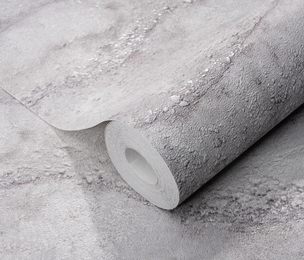 Обои флизелиновые Erismann Focus 12153-31 винил горячего тиснения 1,06х10,05 м Серый