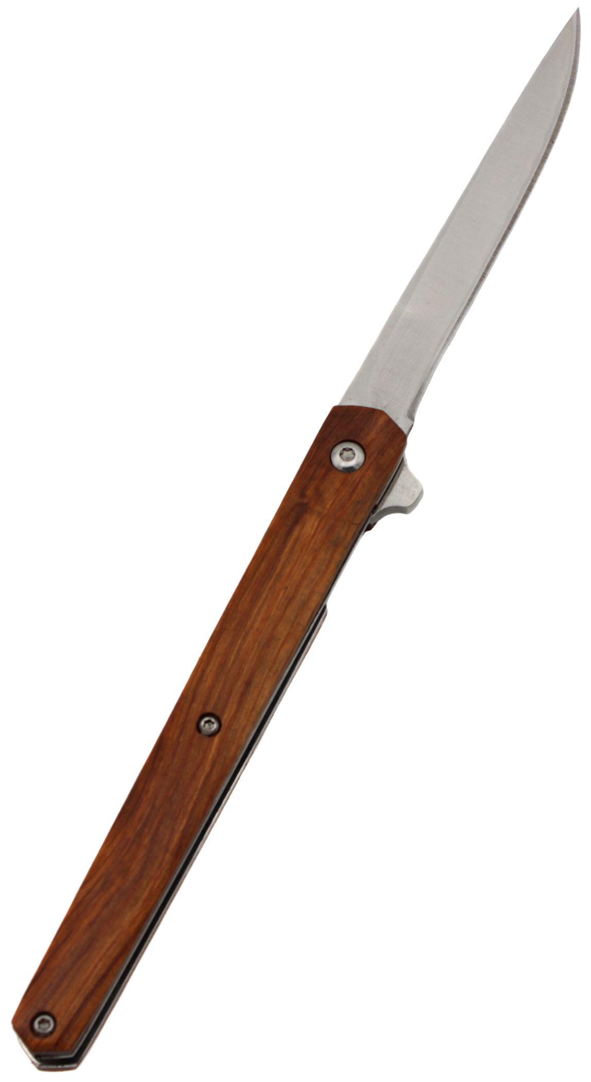 Нож складной Aiboduo 2-413 с деревянной ручкой (17450) - фото 5 Нож складной Aiboduo 2-413 с деревянной ручкой (17450) - фото 5