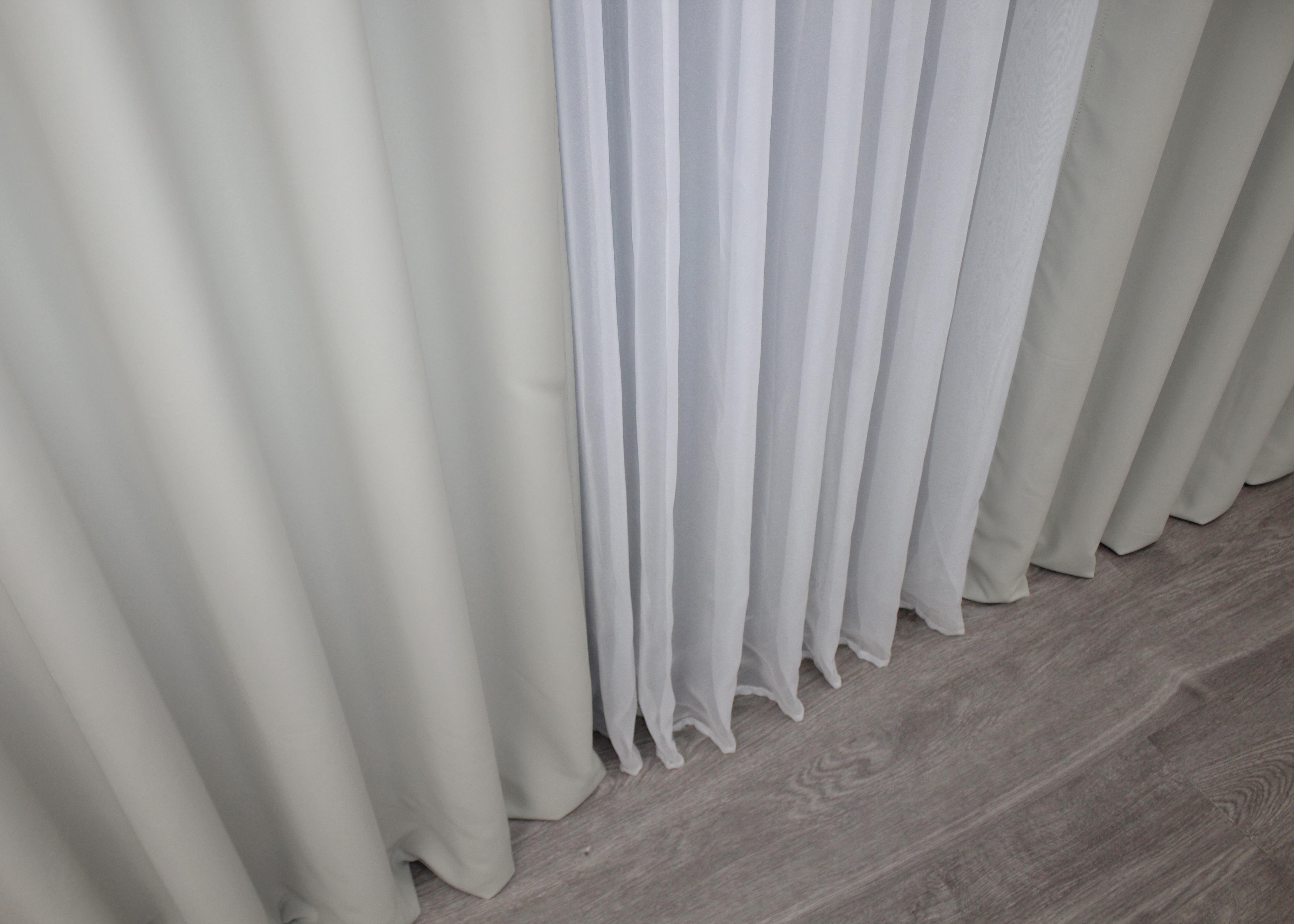 Комплект готовых штор VR-Textil Блэкаут Midnight №1670 100х290 см 2 шт. Светло-серый (31-760) - фото 10 Комплект готовых штор VR-Textil Блэкаут Midnight №1670 100х290 см 2 шт. Светло-серый (31-760) - фото 10