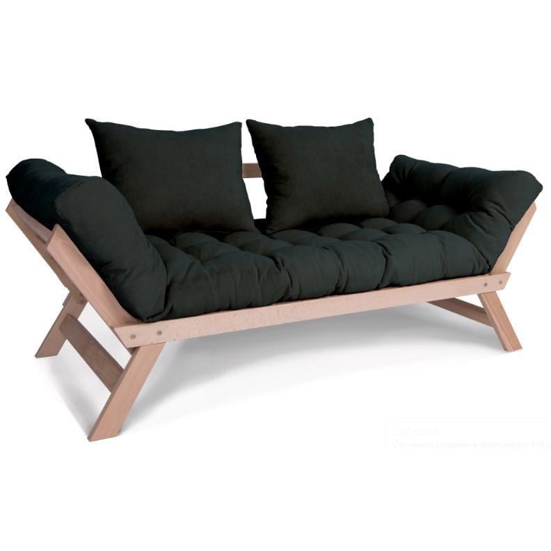 Диван-футон раскладной Woodman Allegro из массива дерева Бук/Графитовый - фото 1 Диван-футон раскладной Woodman Allegro из массива дерева Бук/Графитовый - фото 1