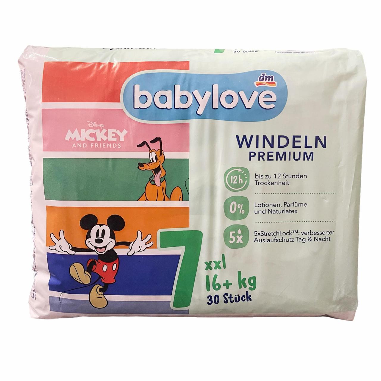 Підгузки Babylove Premium 7 xxl 16+ кг 90 шт. (2490086227) - фото 2