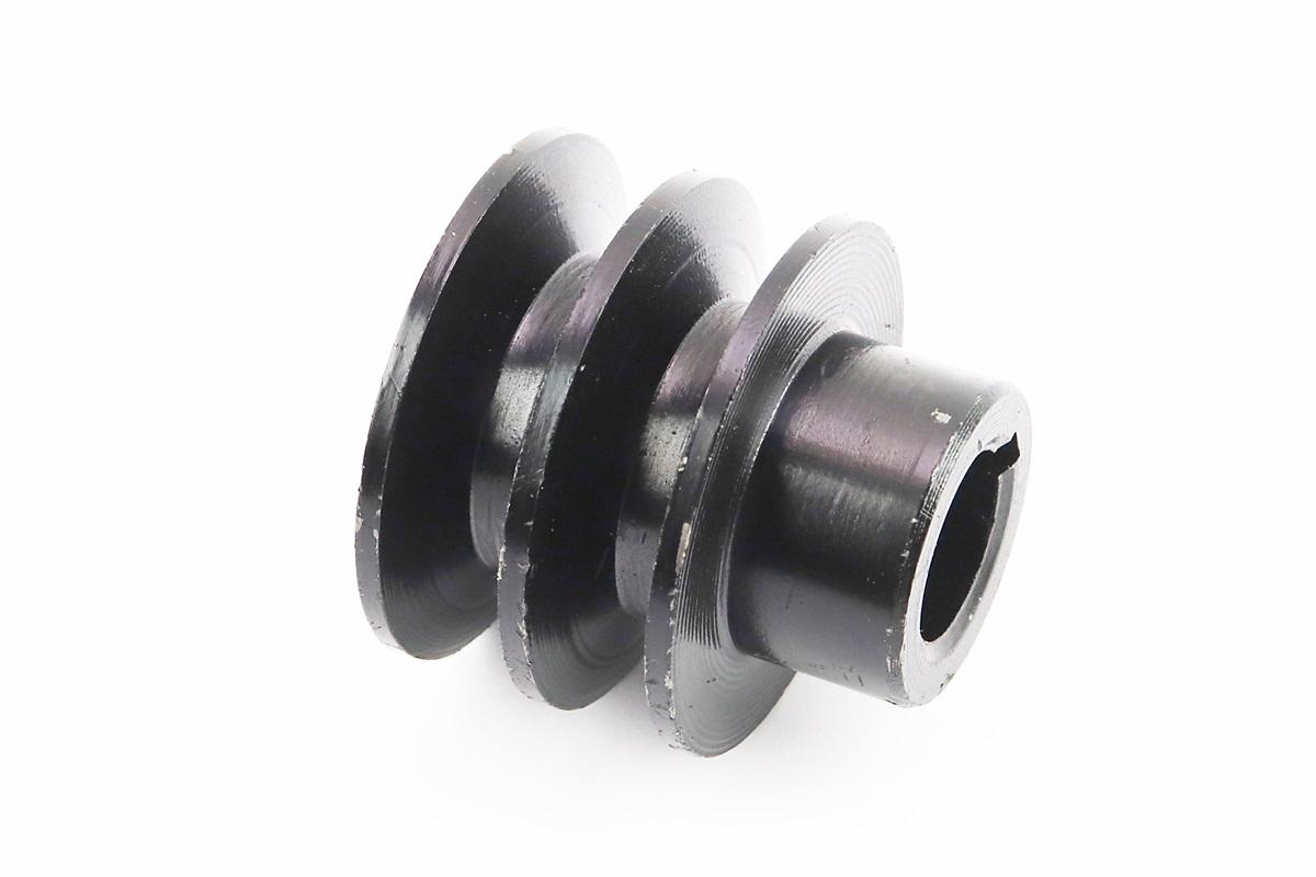 Шкив под коленвал 19 мм 55 мм 2-х струйочный 2 паза под ремень SPA металл к двигателям 168F/170F (207557) Шкив под коленвал 19 мм 55 мм 2-х струйочный 2 паза под ремень SPA металл к двигателям 168F/170F (207557)