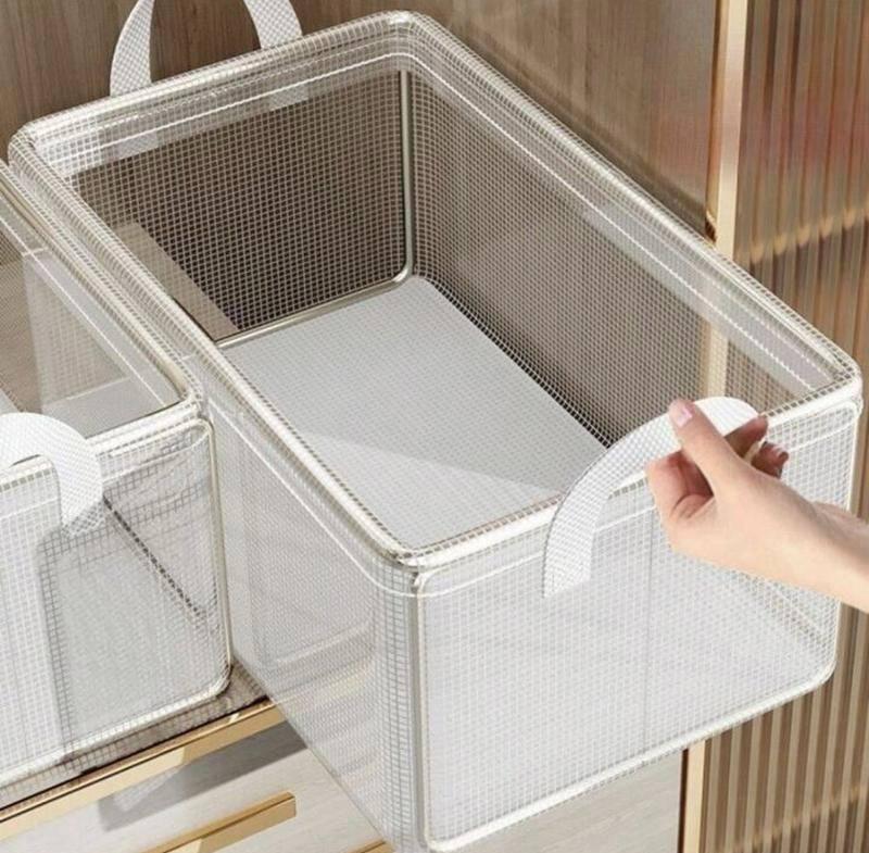 Органайзер для одягу Коробка Storage basket 30х24х16 см (bc6e02db) - фото 4 Органайзер для одягу Коробка Storage basket 30х24х16 см (bc6e02db) - фото 4