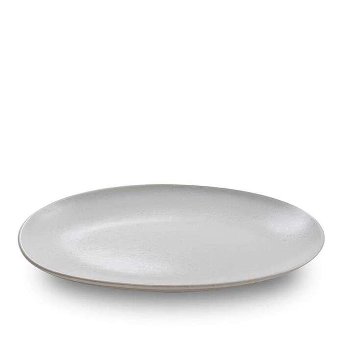 Тарілка овальна Ariane Oxide pearl AVCARNA70015032 32 см White (2652602)
