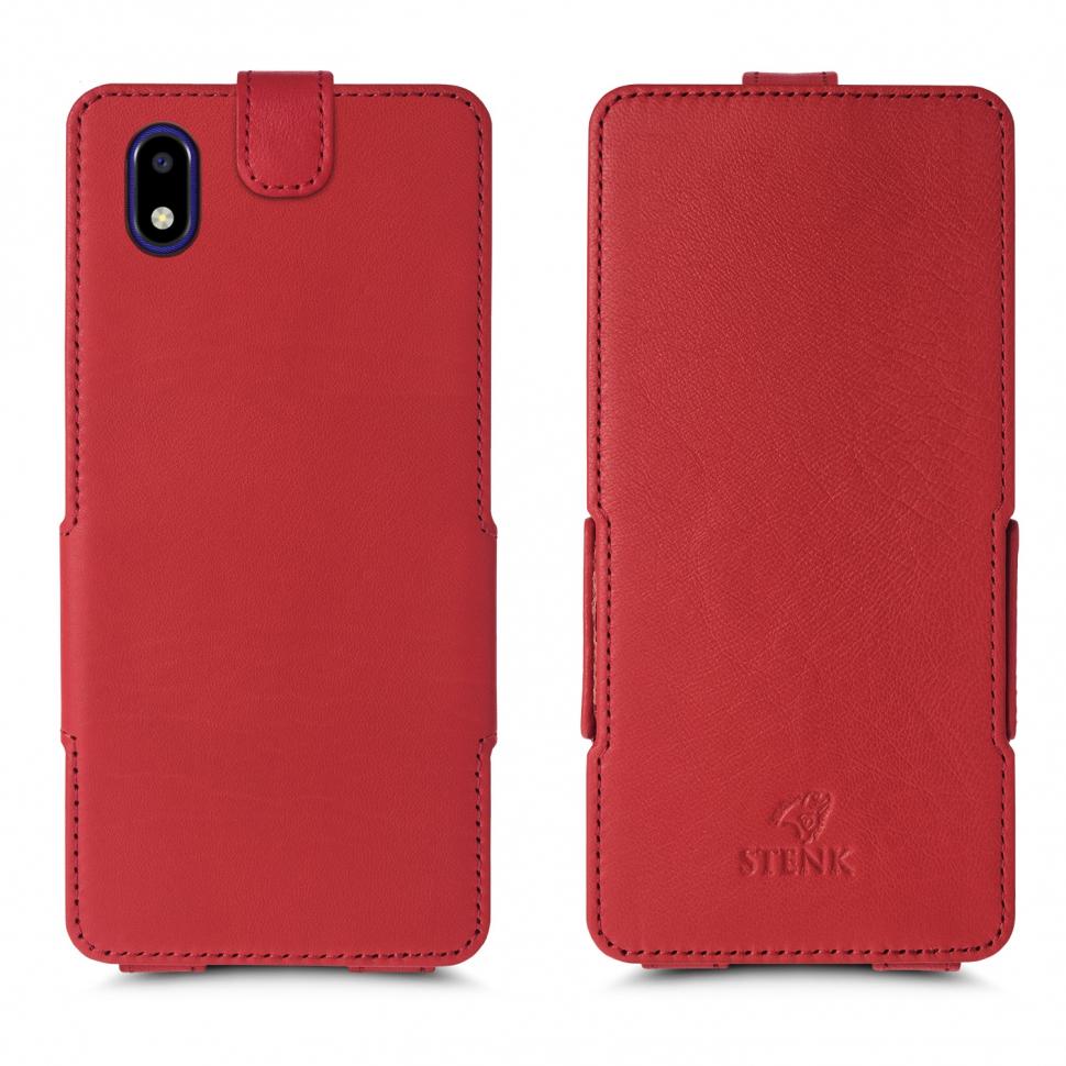 Чехол флип Stenk Prime для ZTE Blade A3 (2020) Красный (66693)