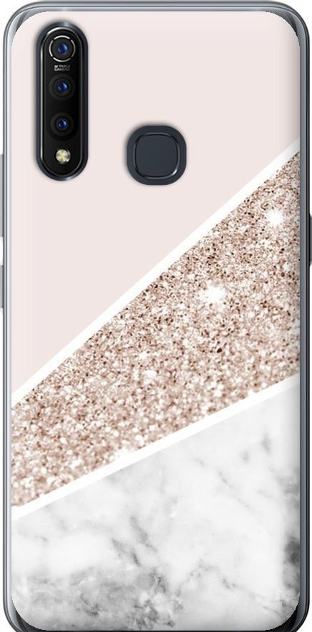 Чехол на Vivo Z5X Пастельный мрамор (4342u-1765-42517)