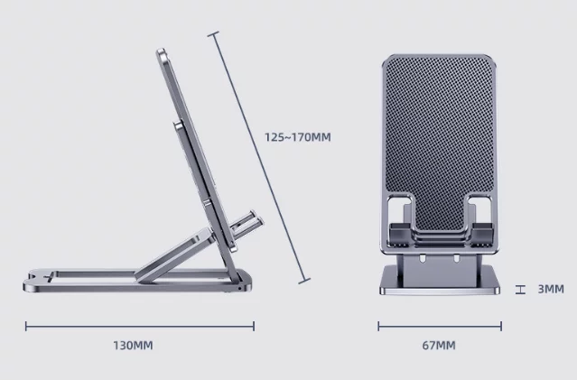 Подставка для телефона Серебристый (Y00451-1) - фото 7 Подставка для телефона Серебристый (Y00451-1) - фото 7