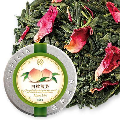Чай LUPICIA White Peach Sencha сэндвич с ароматом белых персиков 50 г