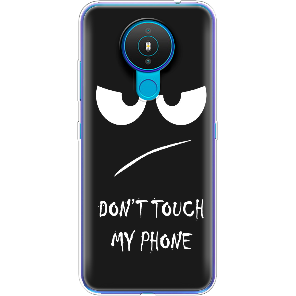 Чехол Boxface Nokia 1.4 Don't Touch my Phone Прозрачный силикон (42377-up535-42377)