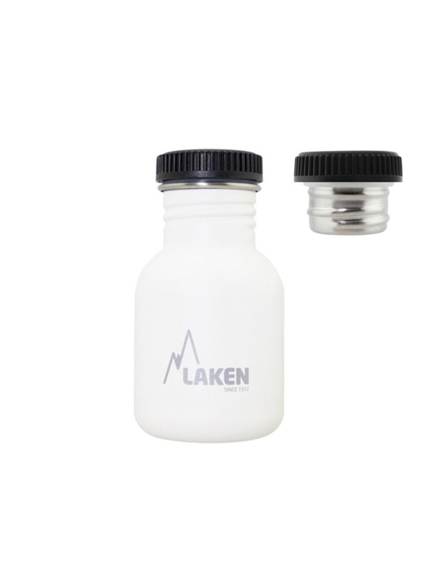 Бутылка Laken Basic Steel Bottle 0,35L P/S Cap Plain (1004-BSA35)