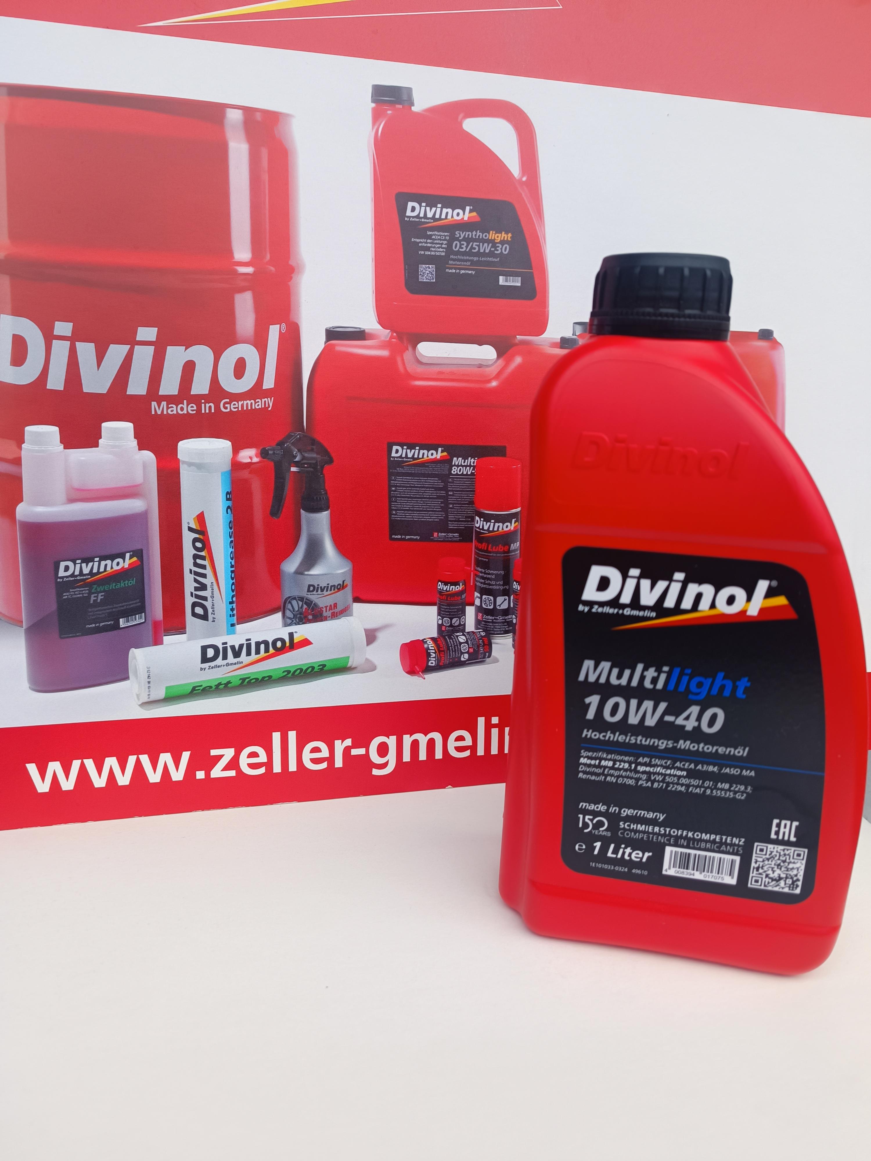 Моторне мастило Divinol Multilight 10W-40 1 л (496101) - фото 2