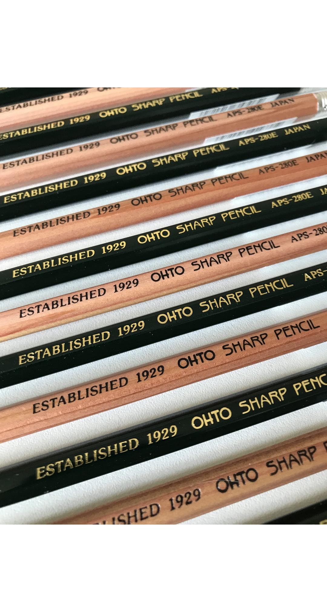 Олівець автоматичний OHTO Sharp Mechanical Pencil 0.5 Натуральний (APS-280E-NT) - фото 2