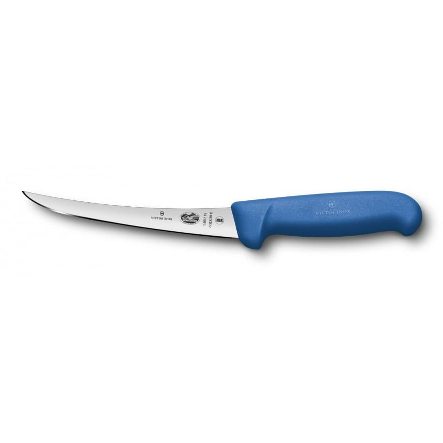 Кухонний ніж Victorinox Vx56612.15 Fibrox Boning Flexible 284 мм Синій