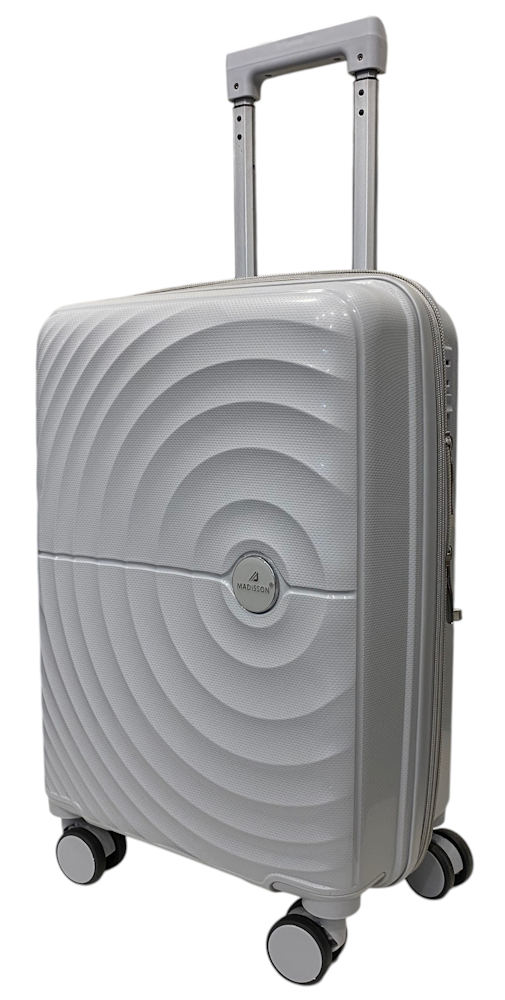 Чемодан компактный Madisson Snowball 42203 полипропилен Серебряный