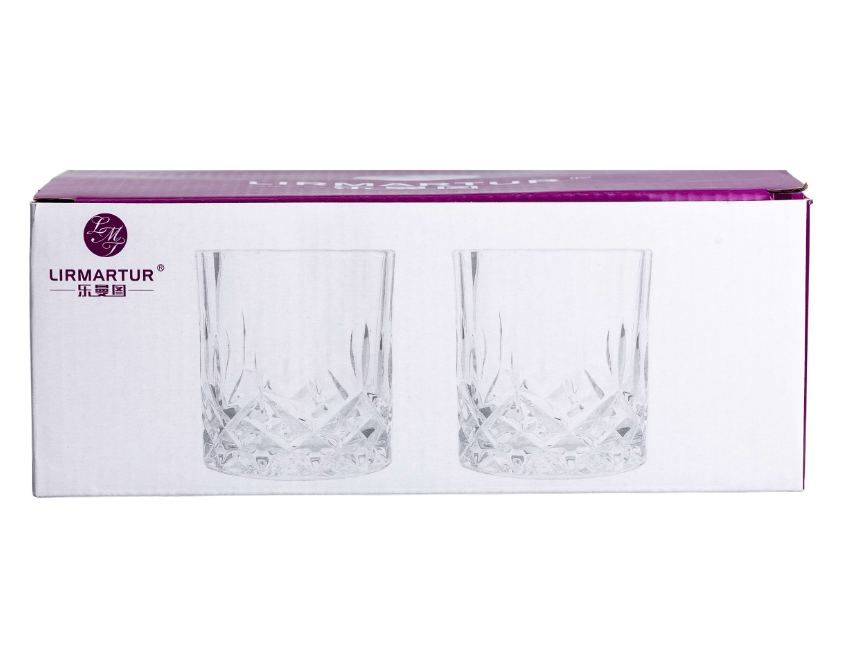 Набір склянок Lirmartur під кришталь 6 шт. по 220 мл Прозорий - фото 5
