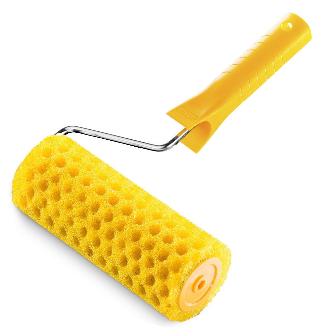 Валик з ручкою Hardy Комплект структурний горошек, ⌀ 70 мм ручка ⌀ 8 мм 25 см (2505207517)