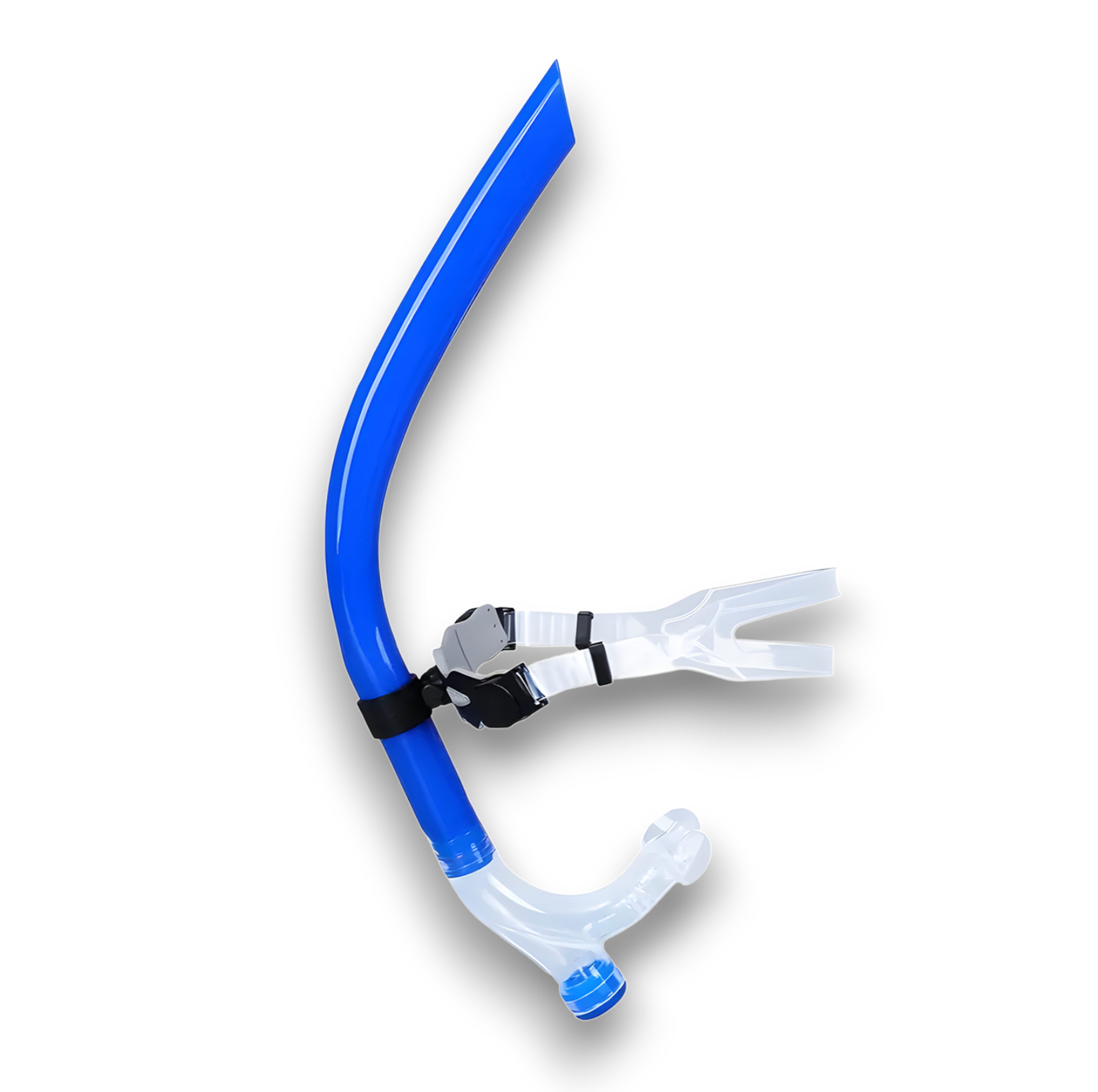 Трубка для плавания фронтальная с односторонним продувным клапаном Синий (33026016) Трубка для плавания фронтальная с односторонним продувным клапаном Синий (33026016)