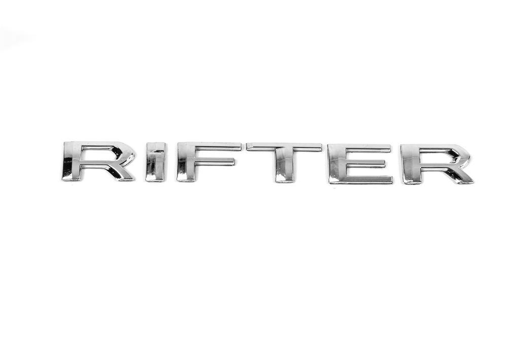 Надпись Rifter 98278457DX Davs Auto для Peugeot Partner/Rifter 2019- гг. abs-пластик Хром