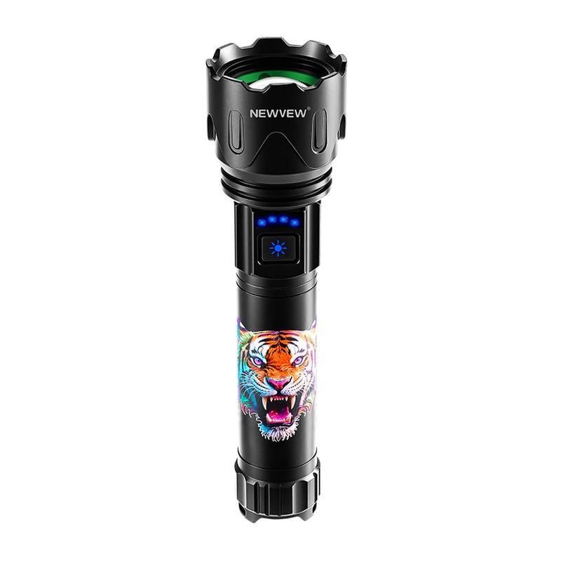 Фонарик аккумуляторный NEWVEW NV-K47-Tiger 3000mAh Black
