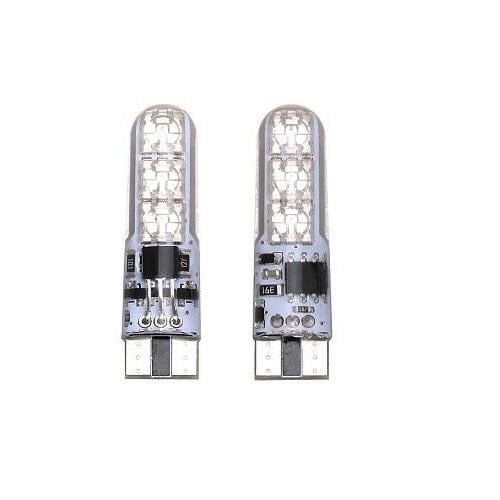 Лампа в автомобіль з пультом ДК 6SMD LED W5W T10 16 кольорів 2 шт. (5164)