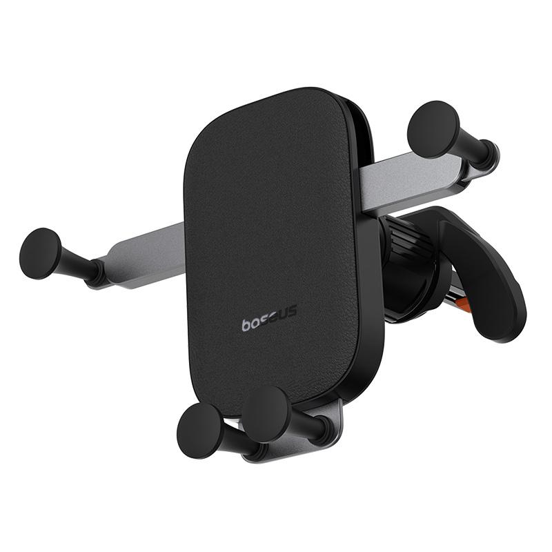 Автодержатель для телефона BASEUS UltraControl Mega Series Folding Screen Phone Car Mount Cluster Black (C40465400111-00) - фото 5