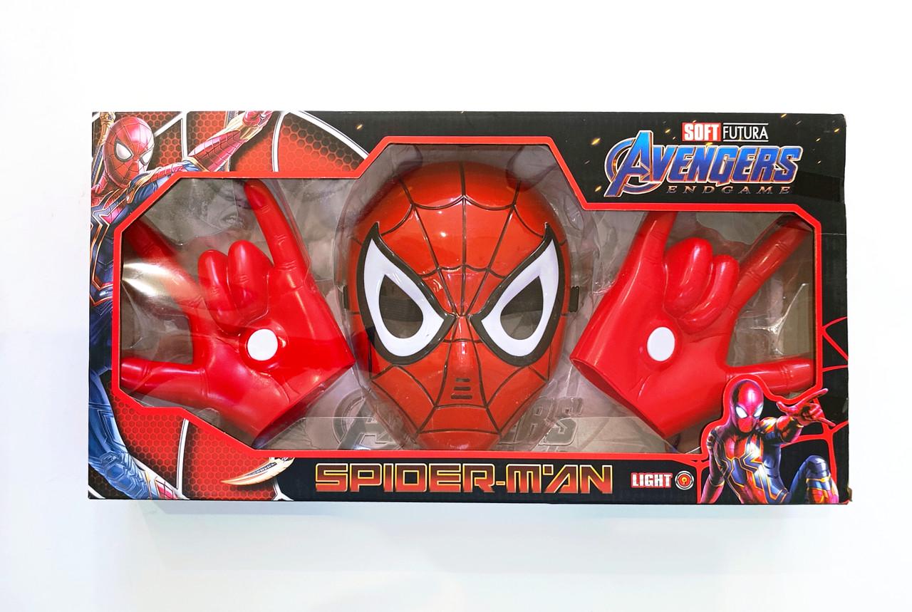 Набор человек-паук маска и перчатки 47х24х7 см