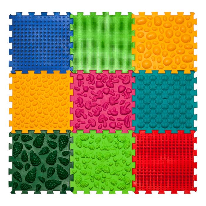 Развивающий коврик массажный Ortek ортопедический микс 9 эл. (OR00001223) Развивающий коврик массажный Ortek ортопедический микс 9 эл. (OR00001223)