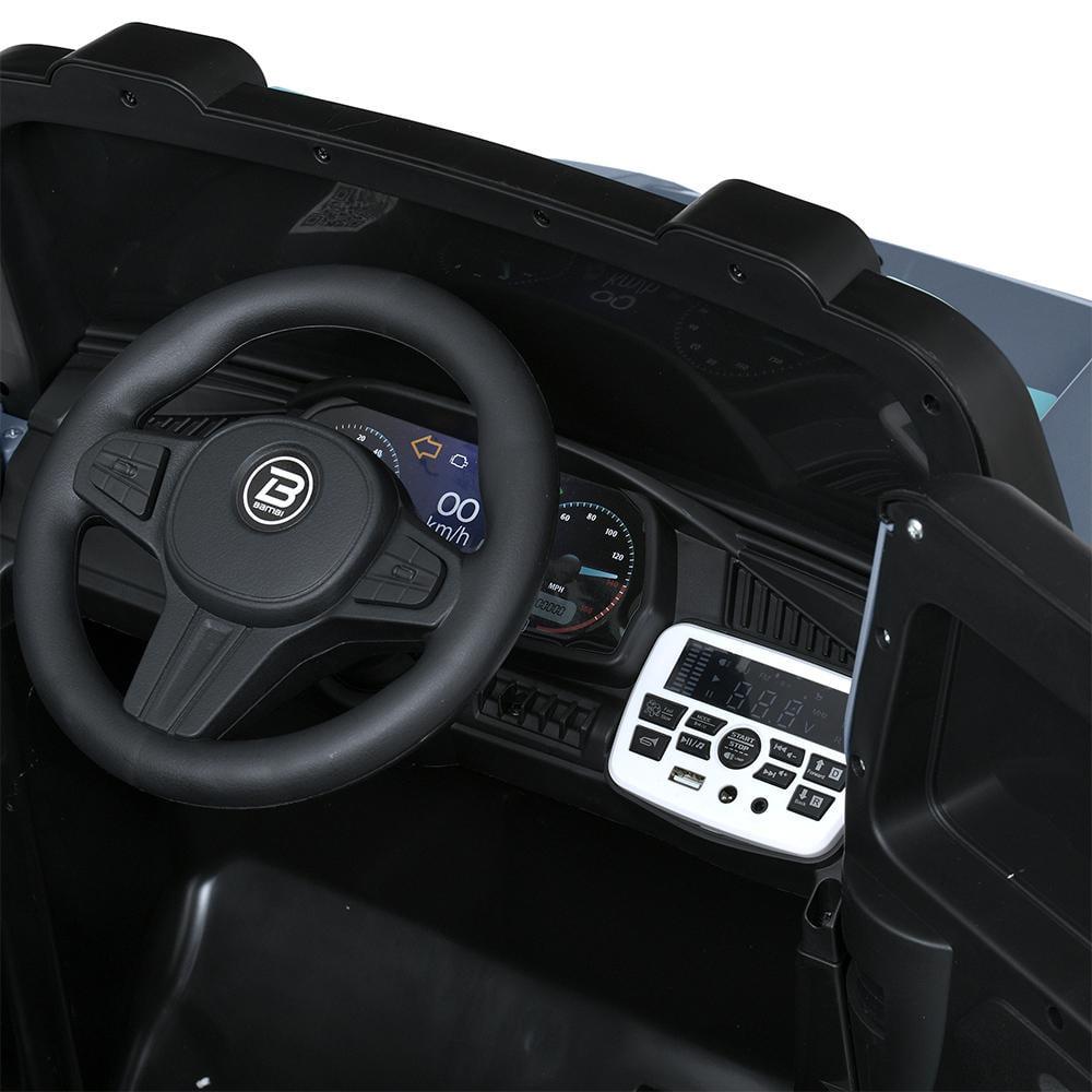 Детский электромобиль Bambi джип M 5822EBLR 24V Серый - фото 8 Детский электромобиль Bambi джип M 5822EBLR 24V Серый - фото 8