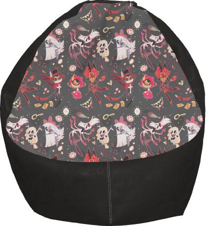 Кресло-груша Hazbin hotel pattern L (13278051)