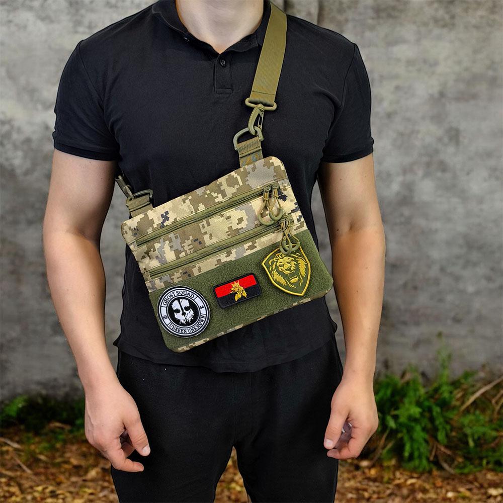 Сумка нагрудная тканевая (521250) - фото 20 Сумка нагрудная тканевая (521250) - фото 20