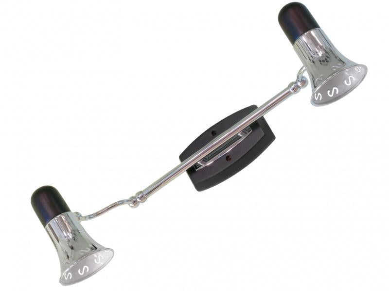 Світильник настінно-стельовий спот поворотний накладний класичний Brille HTL-128/2E