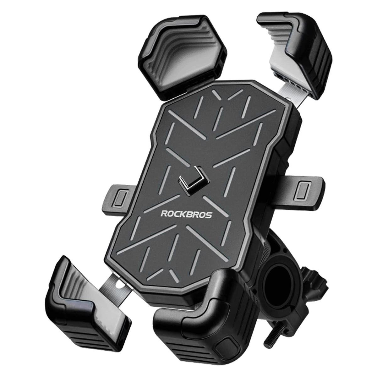 Держатель для телефона на велосипед ROCKBROS SM-079X Черный с серым (RB-SM-079X-4794)