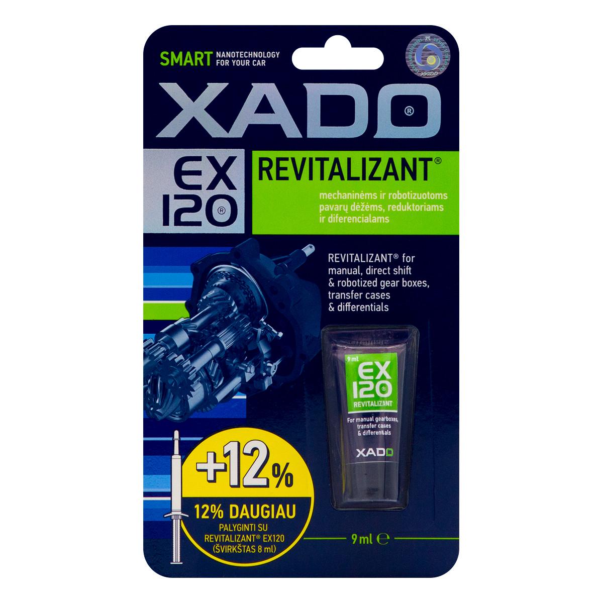 Ревитализатор для КПП и редукторов XADO EX120 Revitalizant 9 мл