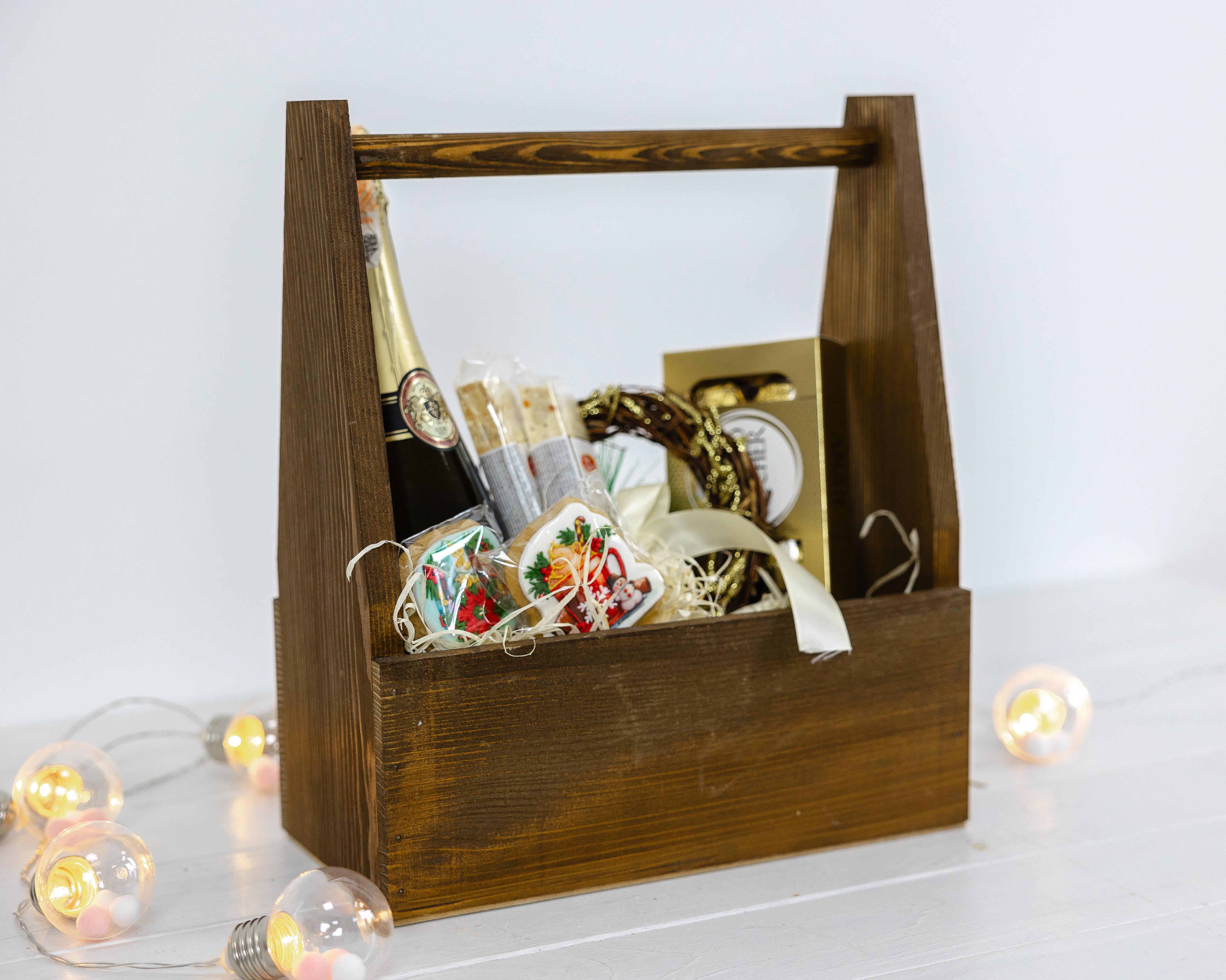 Ящик подарунковий дерев'яний Darunok box Коричневий (0002126) - фото 5 Ящик подарунковий дерев'яний Darunok box Коричневий (0002126) - фото 5