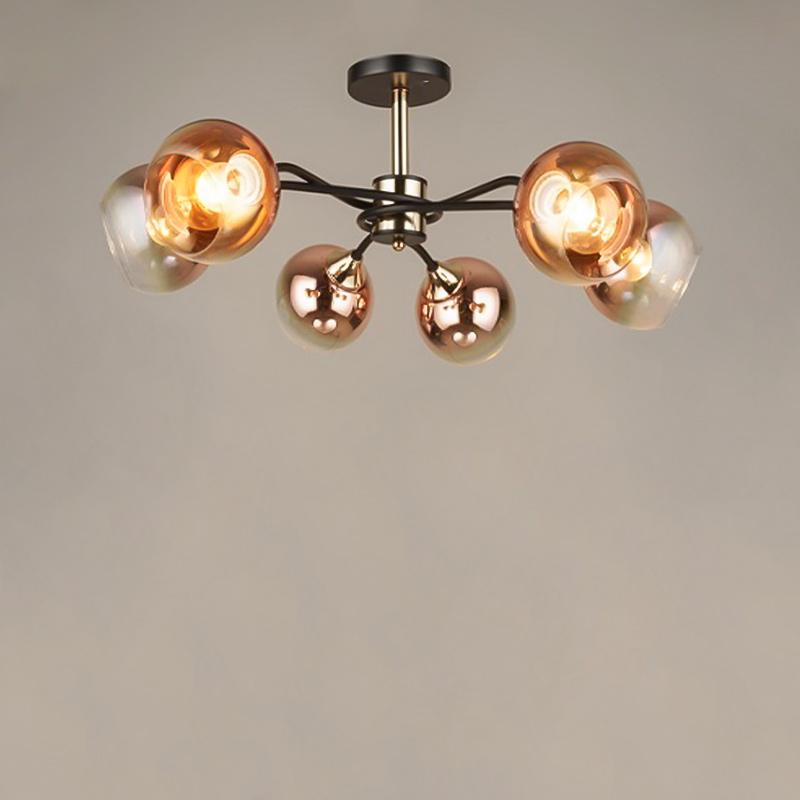 Люстра потолочная Light House SRS-16302/6 Черный