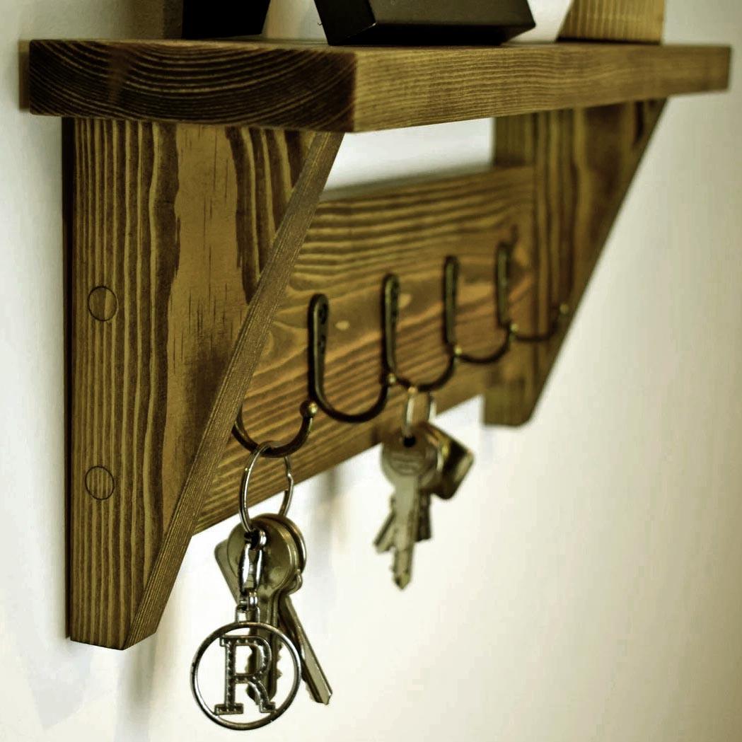 Ключница деревянная Инвернес Мускат (КЛЧ-016907)