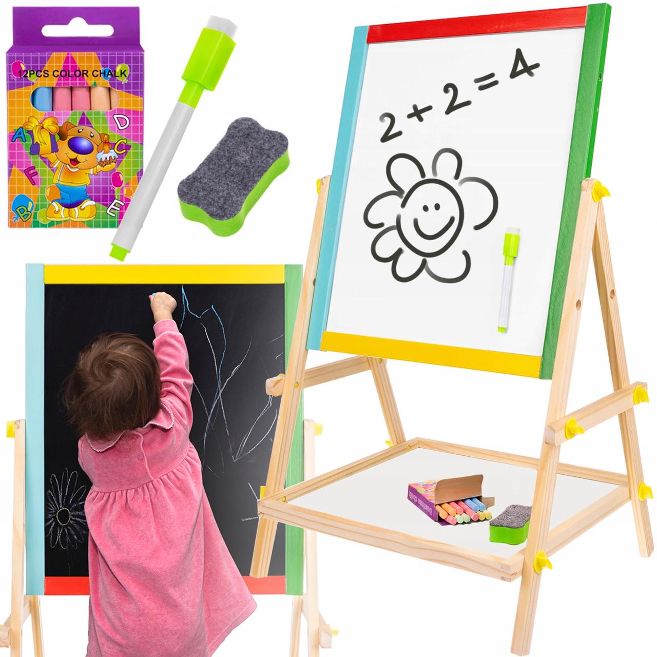 Мольберт Kruzzel 23546 двухсторонний вращающийся магнитный - фото 2 Мольберт Kruzzel 23546 двухсторонний вращающийся магнитный - фото 2