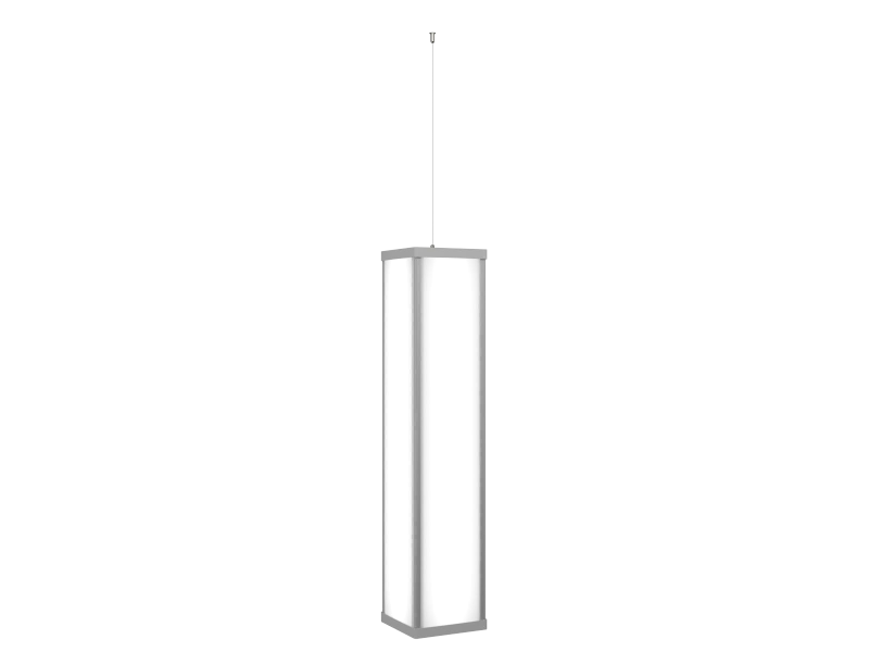 Светильник светодиодный подвесной вертикальный LEDUA N110-2000 160W 360° 6500К Серый (10866)