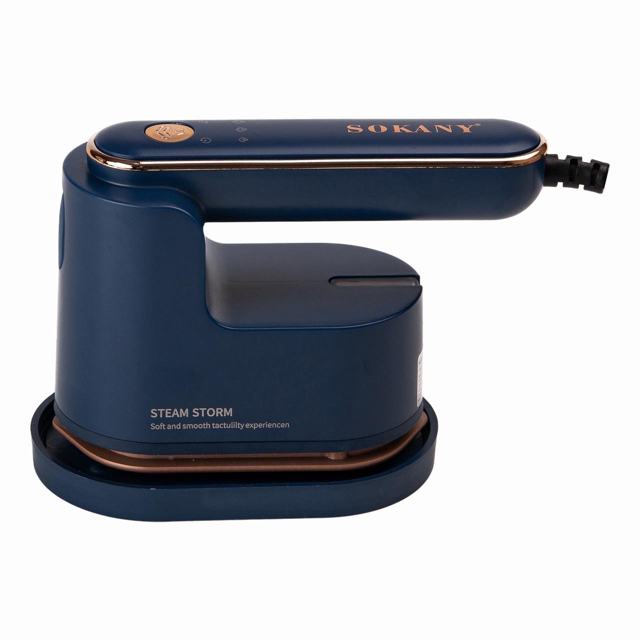 Утюг дорожный Sokany SK-3069W с функцией отпаривания Синий (27968984) - фото 2 Утюг дорожный Sokany SK-3069W с функцией отпаривания Синий (27968984) - фото 2