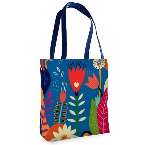 Сумка тканевая Presentville Tenderness Цветы (ST 22U033)