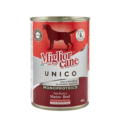 Консерви для собак Morando Migliorcane UNICO Rustic яловичина 400 г (3362)