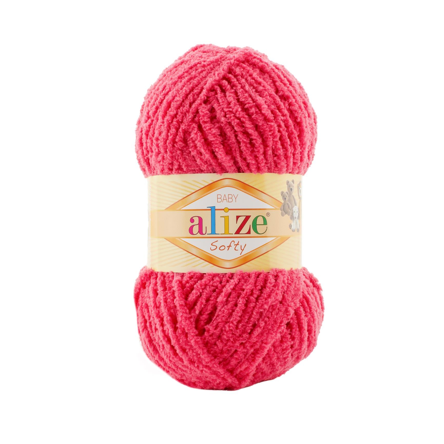 Пряжа Alize Softy 798 бугенвилия (2613)