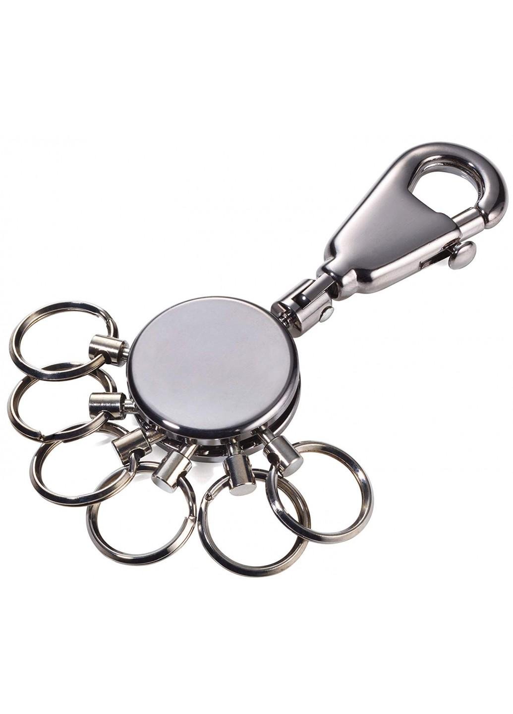 Брелок з карабіном та кільцями (KYR60/GM)