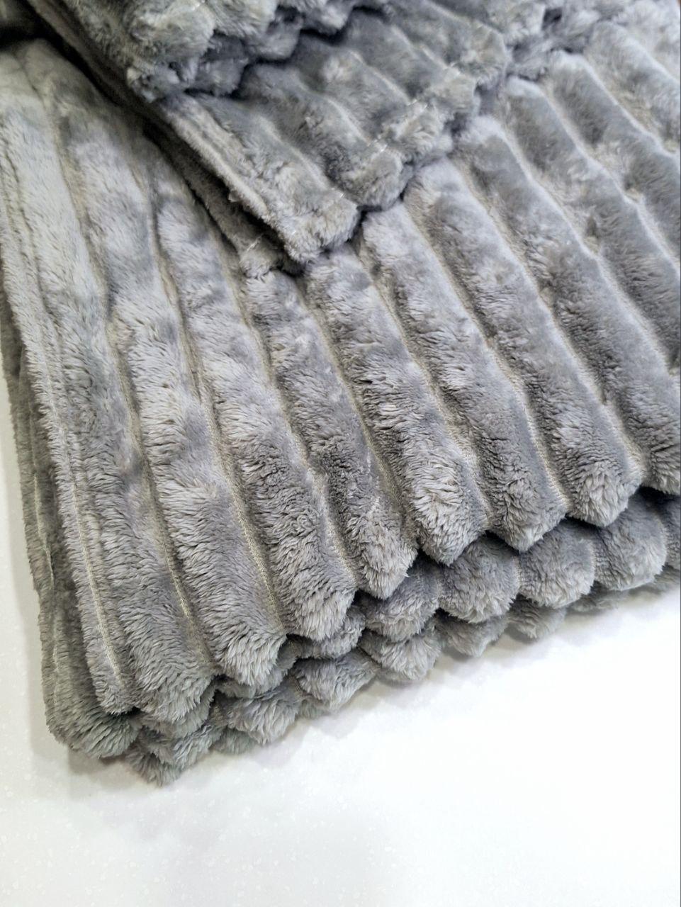 Плед флисовый Malloory Home Шарпей 150x200 см Серый (1193) - фото 4 Плед флисовый Malloory Home Шарпей 150x200 см Серый (1193) - фото 4