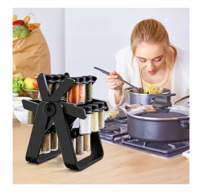 Набір ємностей для спецій Bohmann на підставці 18 пр. (7863-18 FL) - фото 4 Набір ємностей для спецій Bohmann на підставці 18 пр. (7863-18 FL) - фото 4