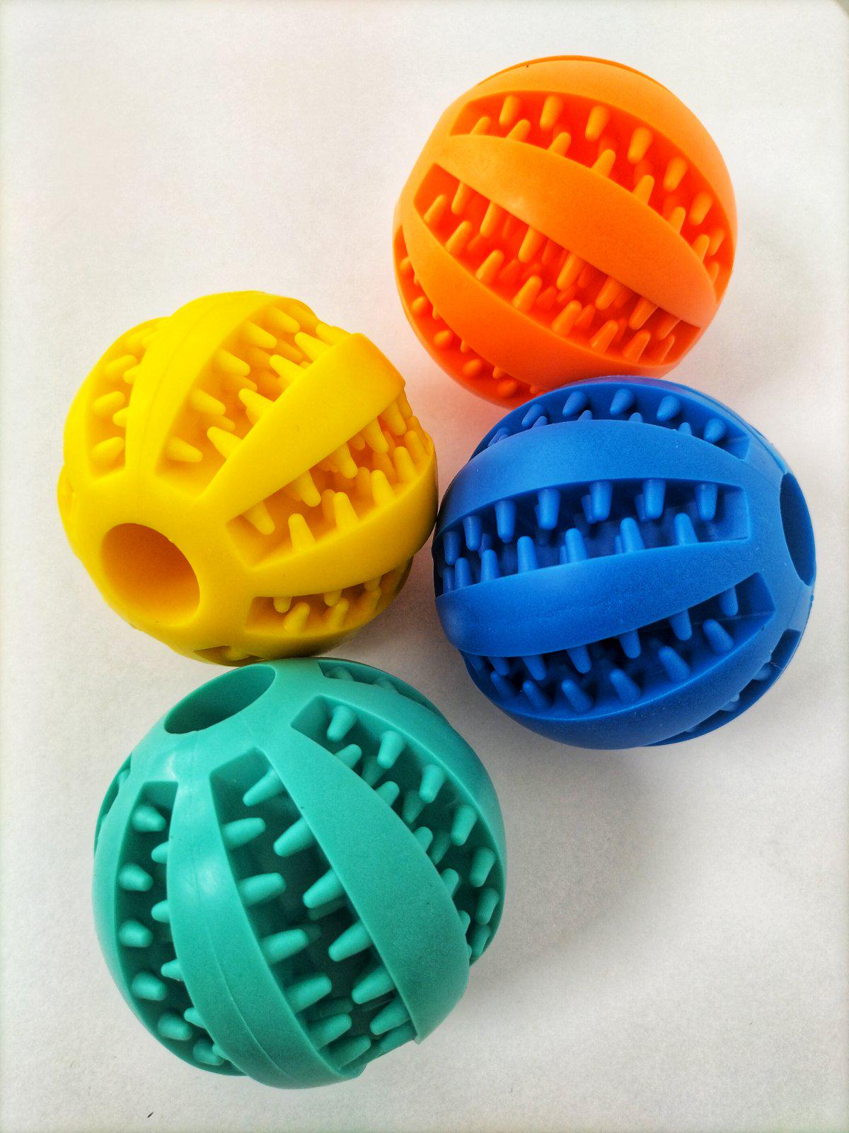 М'яч для собак TPR круглий із зубцями 7 см Червоний (ІГ-ТПР002ч) - фото 3 М'яч для собак TPR круглий із зубцями 7 см Червоний (ІГ-ТПР002ч) - фото 3