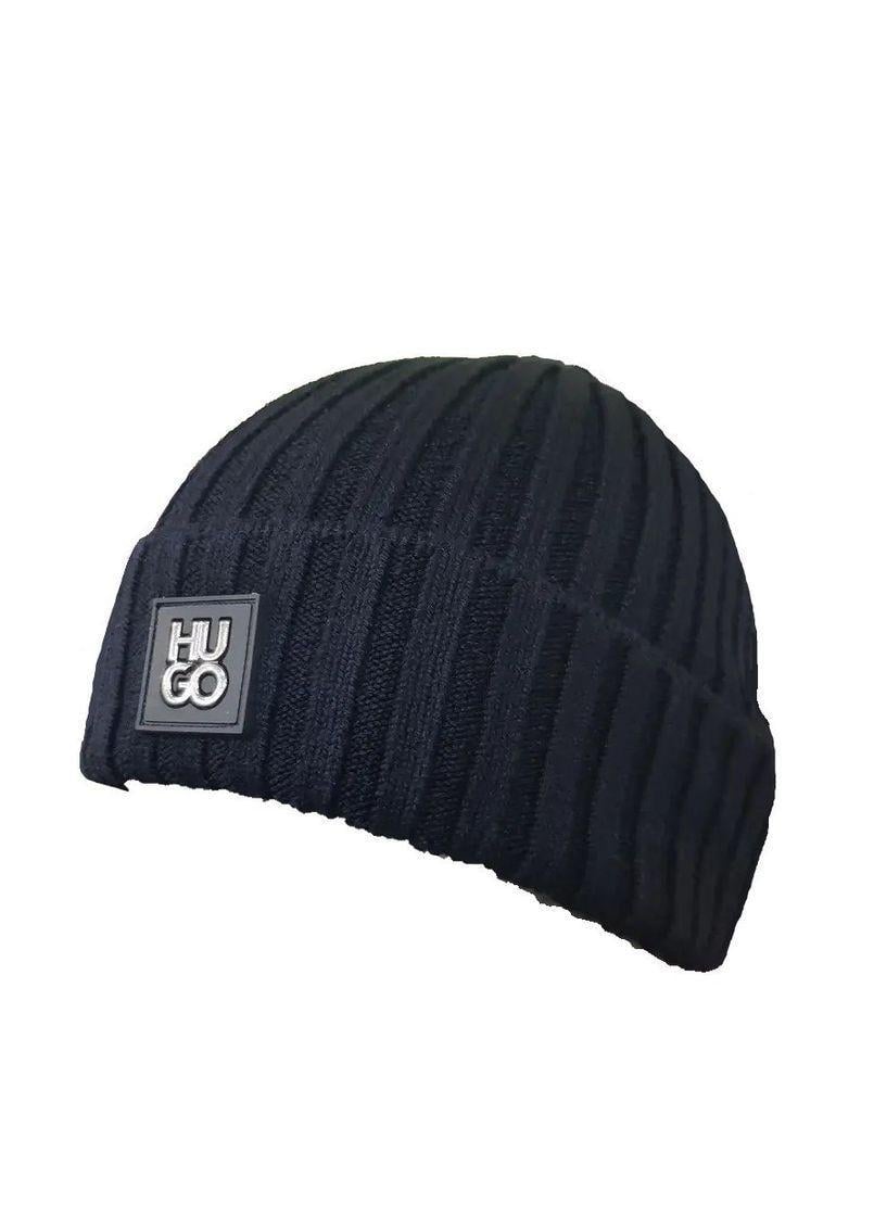 Шапка мужская HUGO Hats Baret HB-1732 Navy Blue