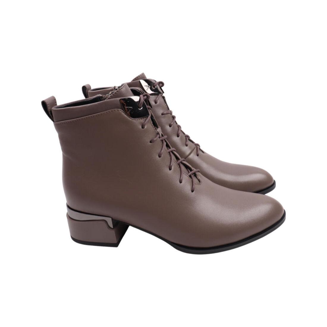 Ботинки женские Lady Marcia натуральная кожа р. 37 Капучино (231-22/23DH)