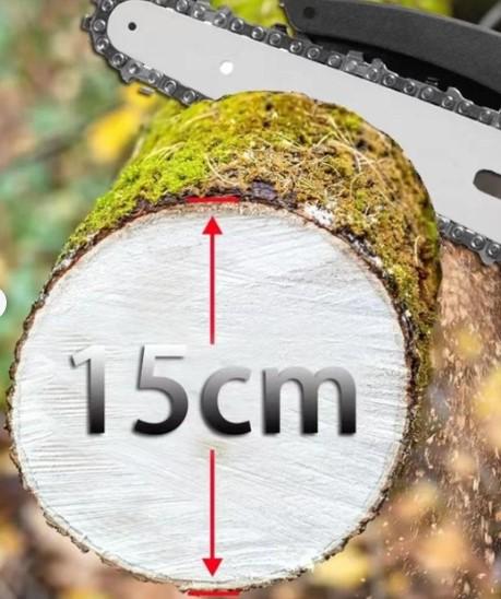 Пила ланцюгова міні акумуляторна Meister MS-030 6" з автоматичним мастилом ланцюга в кейсі (377955) - фото 6